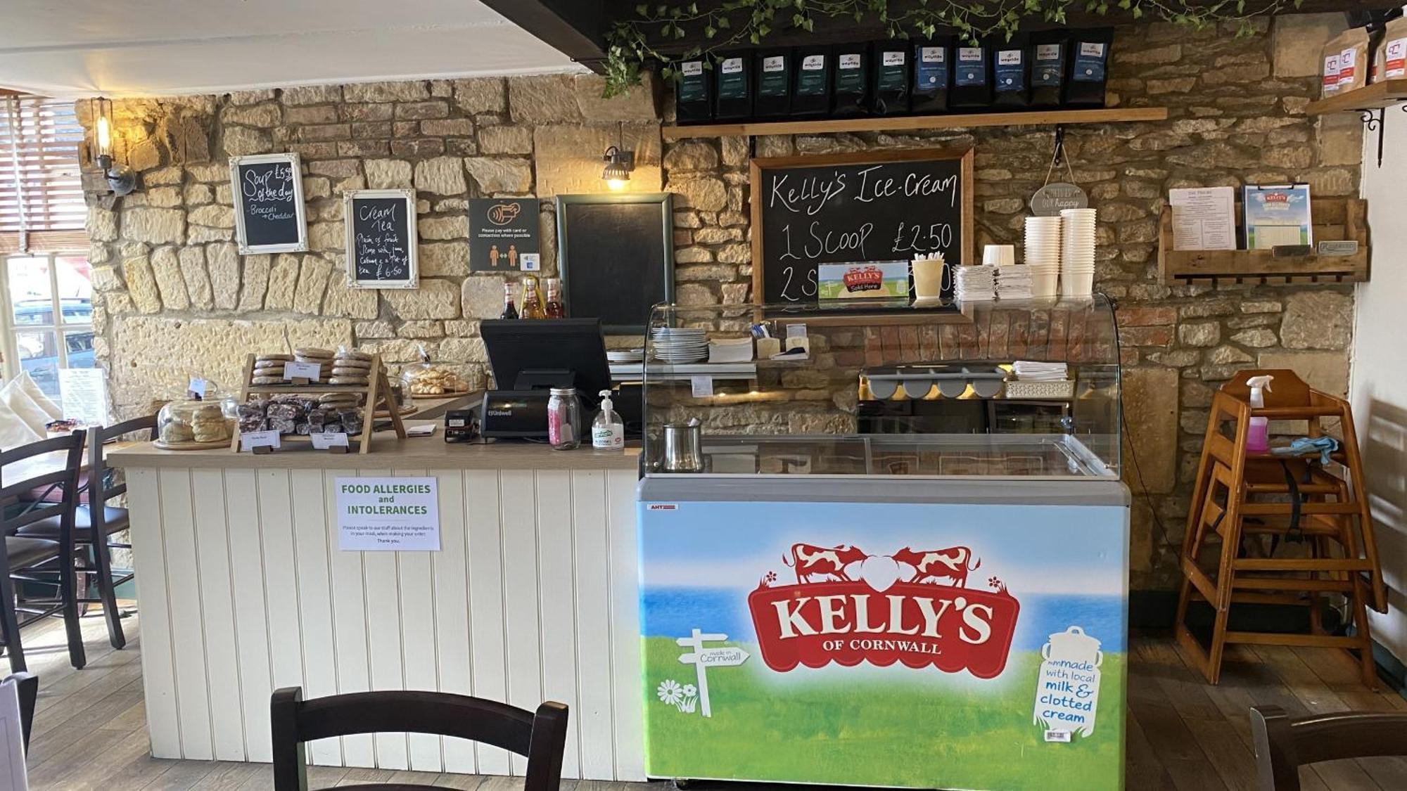 Priory Tearooms Burford With Rooms מראה חיצוני תמונה
