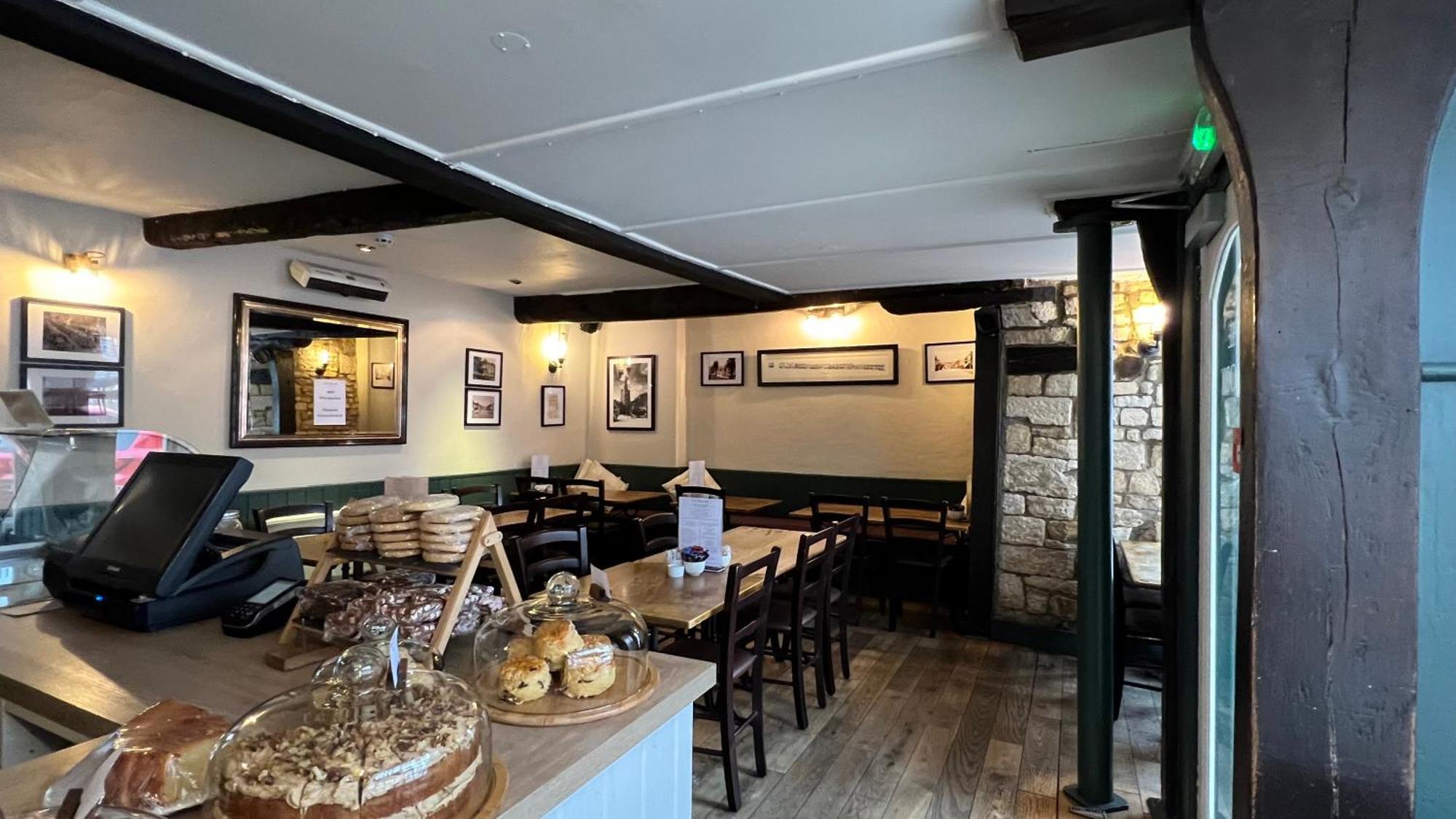 Priory Tearooms Burford With Rooms מראה חיצוני תמונה